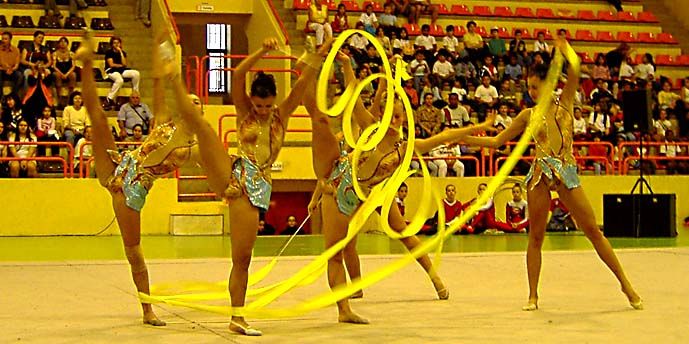 Las mejores gimnastas españolas de CORZAS Maspalomas