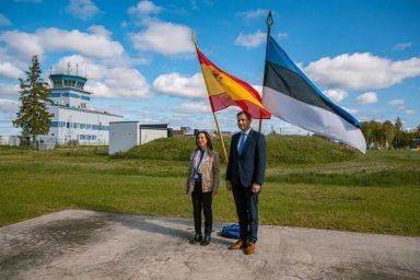 Muy bienvenida la presencia militar de España en Estonia